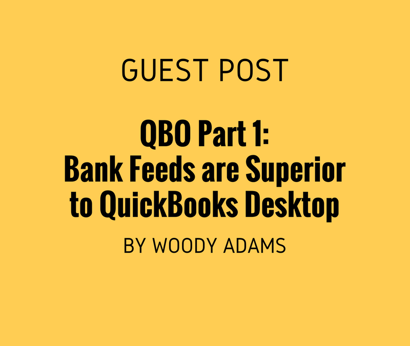 QuickBooks Online, The Camille Epiphany Part 1: Bank feeds in QuickBooks Online are superior to QuickBooks Desktop