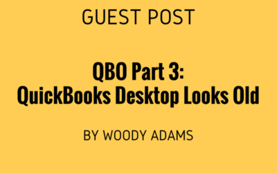 QuickBooks Online, The Camille Epiphany Part 3: QuickBooks Desktop looks old
