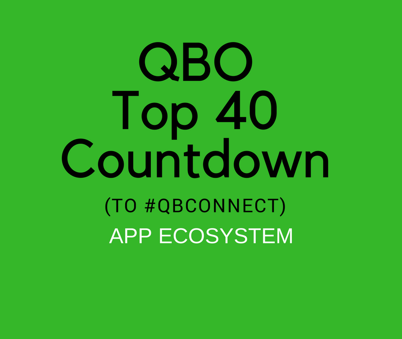 QBO TOP 40 COUNTDOWN (to #QBConnect) App Ecosystem