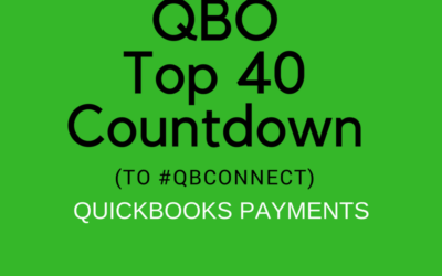 QBO Top 40 Countdown (to #QBConnect) QuickBooks Payments