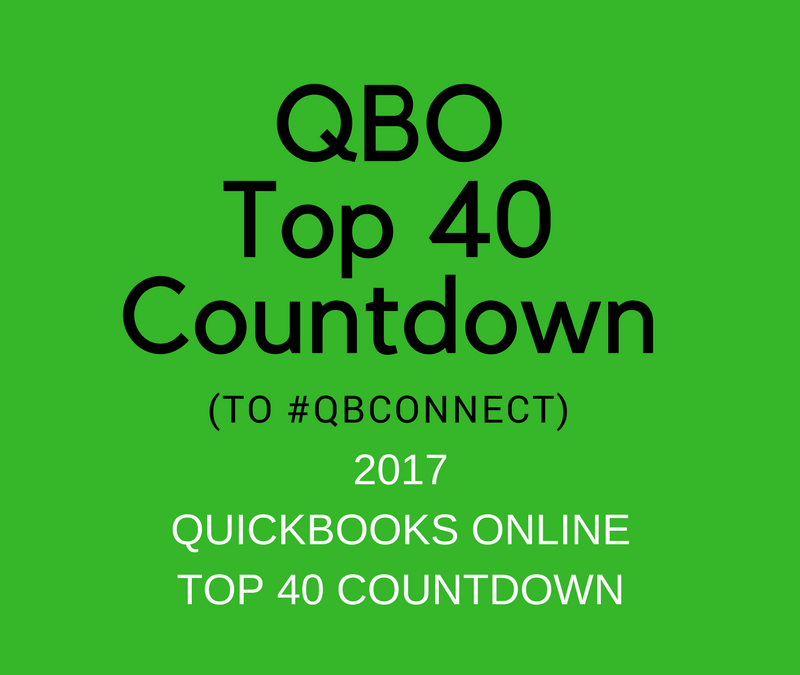 QBO TOP 40 COUNTDOWN to #QBConnect 2017 Combined list!