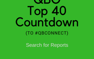 QBO Top 40 Countdown (to #QBConnect) – Search for Reports