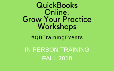 QuickBooks Online: Grow Your Practice Workshops