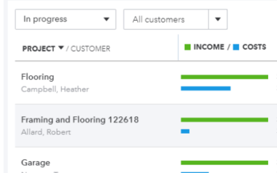 QuickBooks Online Projects – What’s New