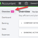 QuickBooks Online Accountant Overview Tab