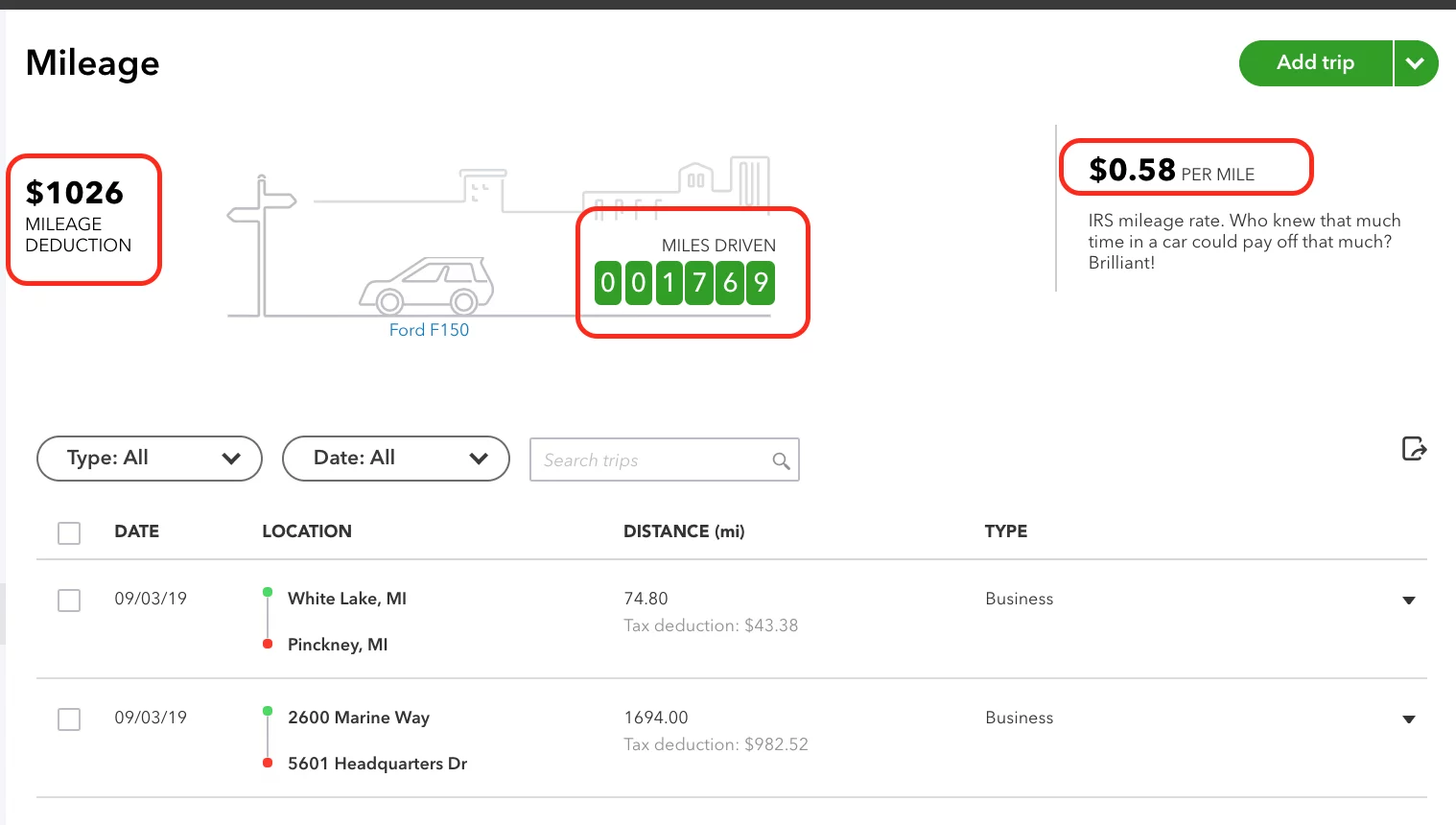 Mileage Tracking in QuickBooks Online - StacyK