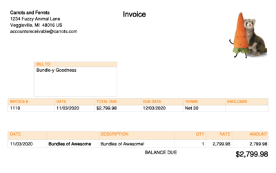 Add Billable Time or Billable Expenses to a Bundle Item in QBO