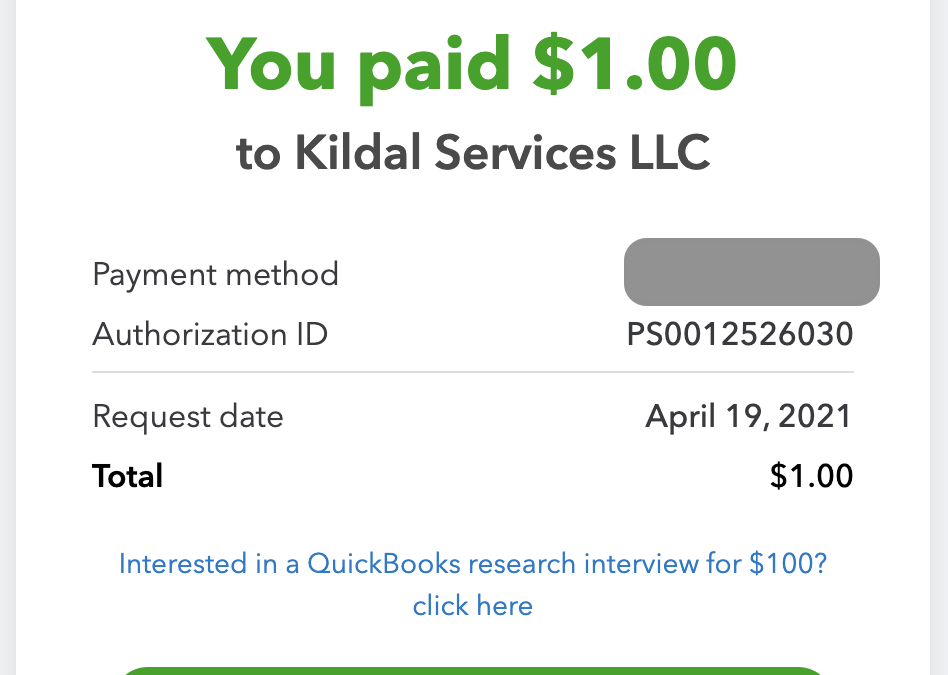 Payment Links in QuickBooks Online