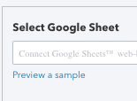 Import into QuickBooks Online from Google Sheets